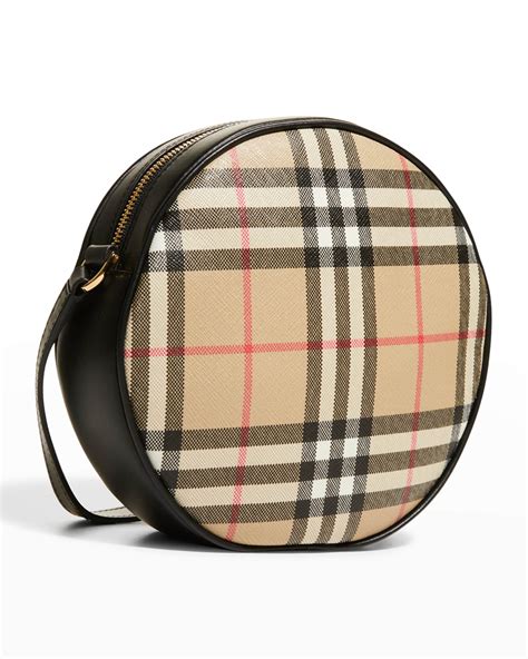 burberry round bag|Burberry louise check round bag.